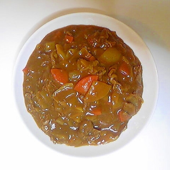 牛肉＆豚汁の具カレー